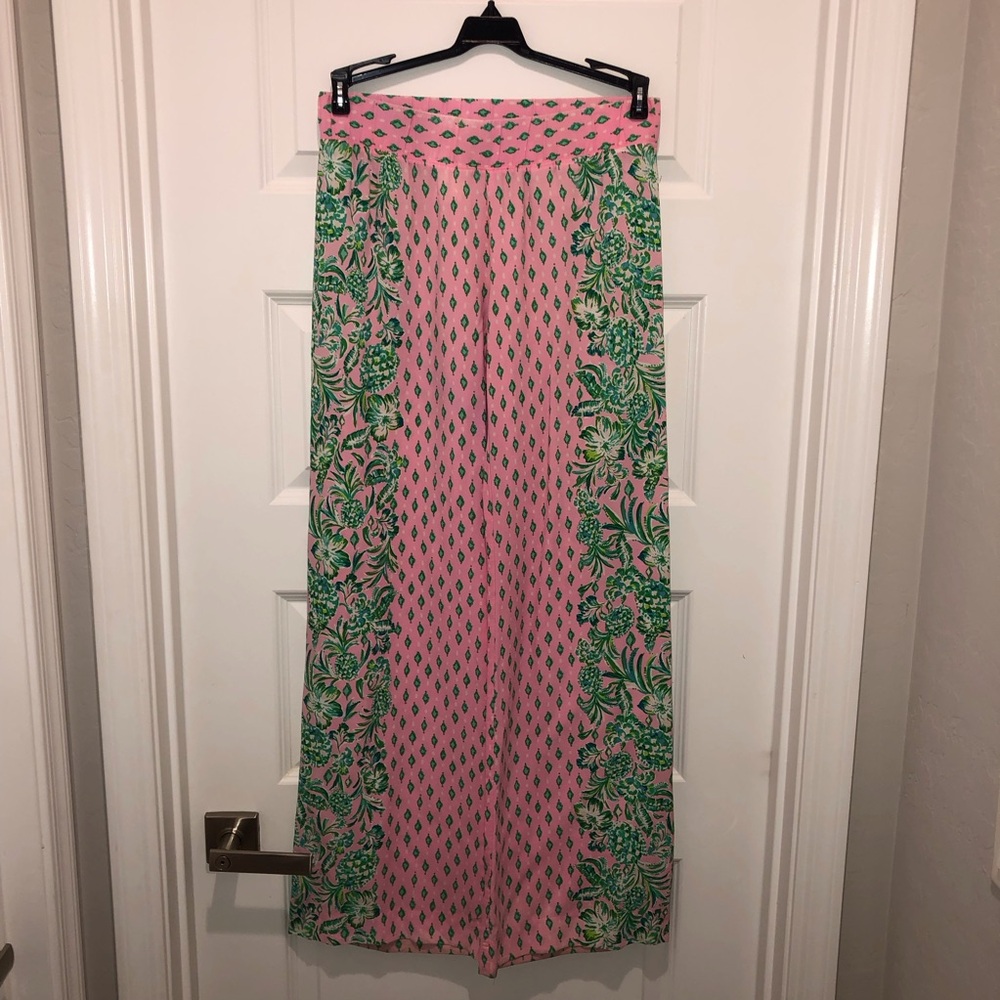 New Lilly Pulitzer Resort Bal-Harbor Mid Rise Lounge Pants sz S - Picture 2 of 4